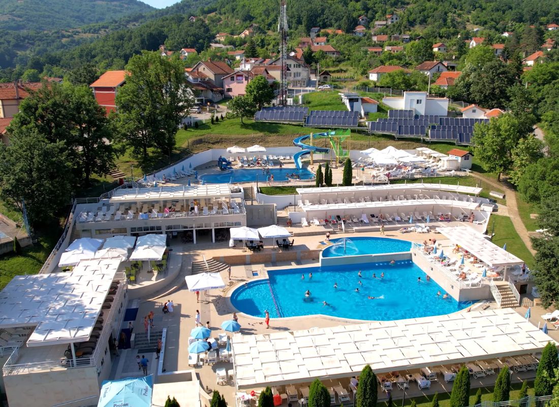 prikaz bazena u prolom banji